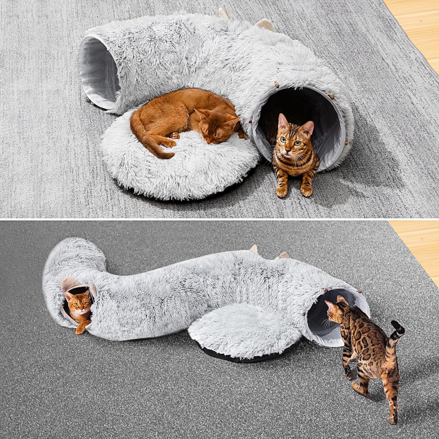 WillsPaw™ CozyTunnel Cat Cave