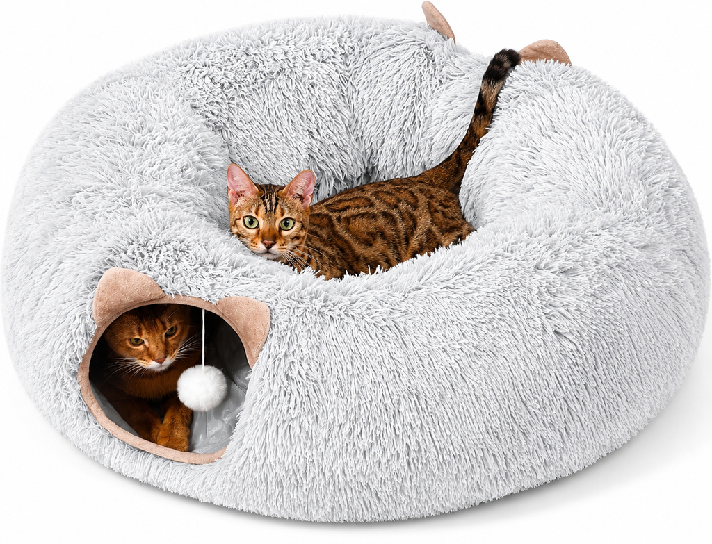 WillsPaw™ CozyTunnel Cat Cave