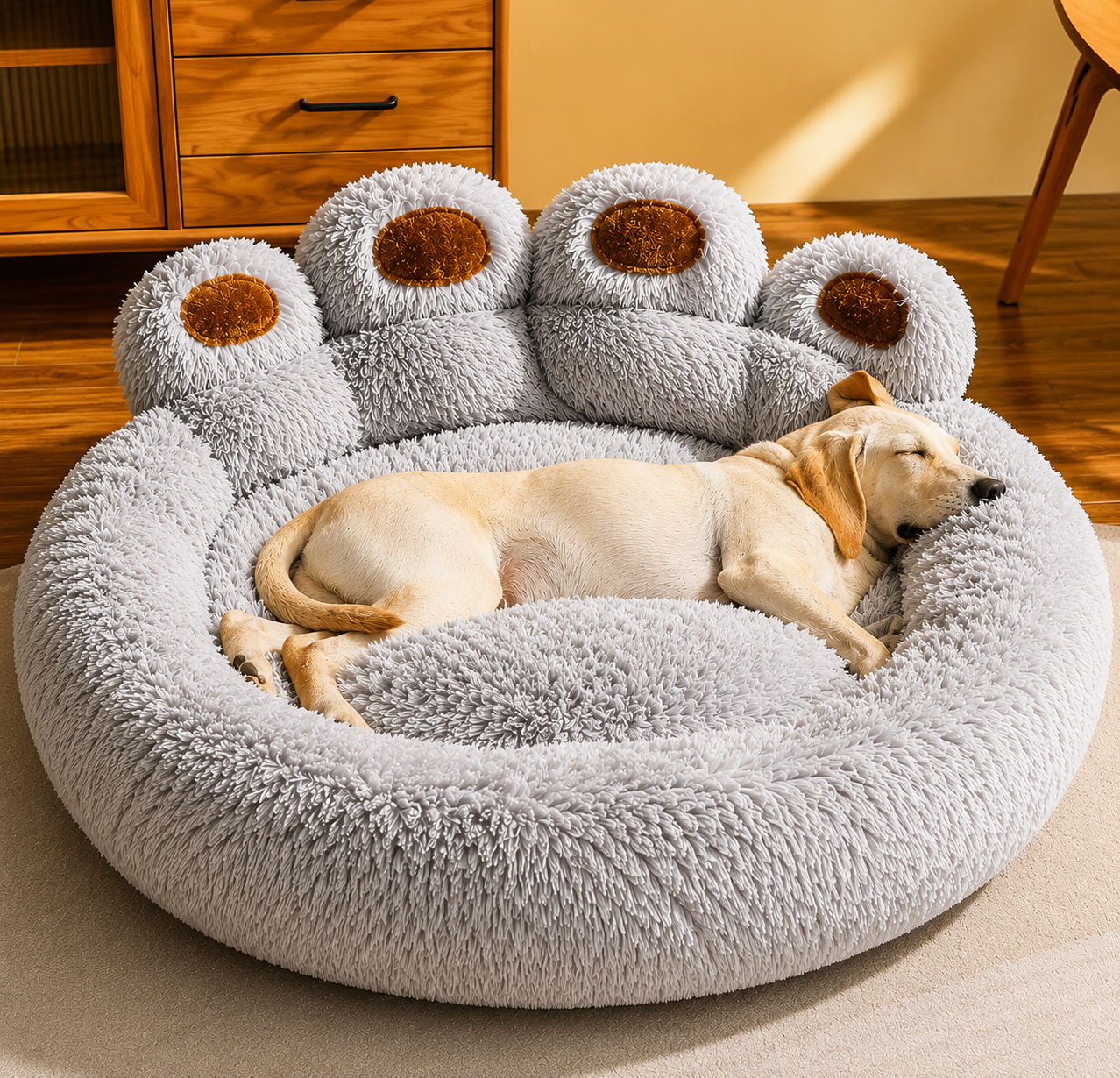 WillsPaw BearNest Calming Bed
