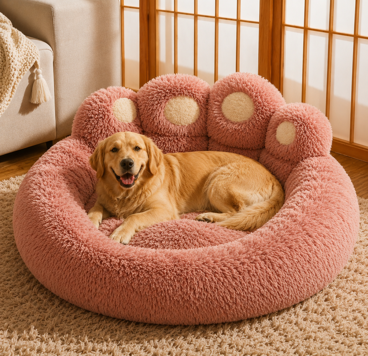 WillsPaw BearNest Calming Bed