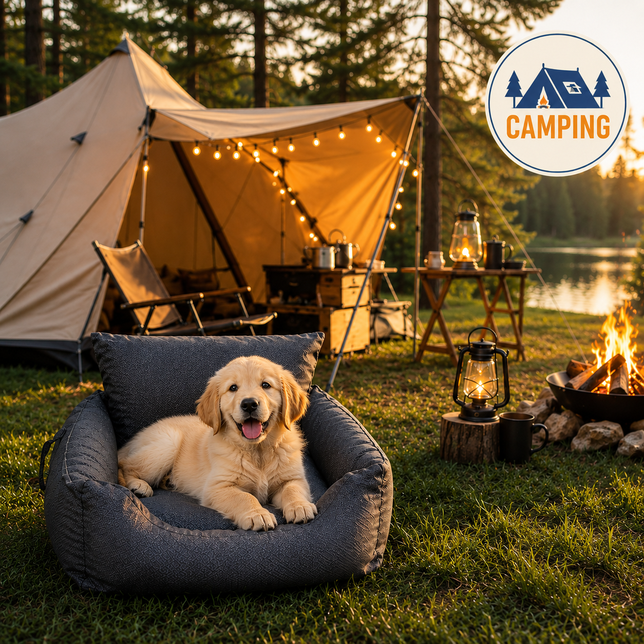 WillsPaw TravelNest Bed