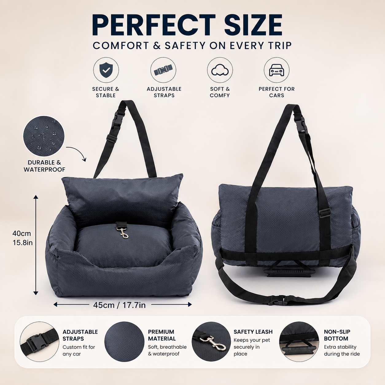 WillsPaw TravelNest Bed