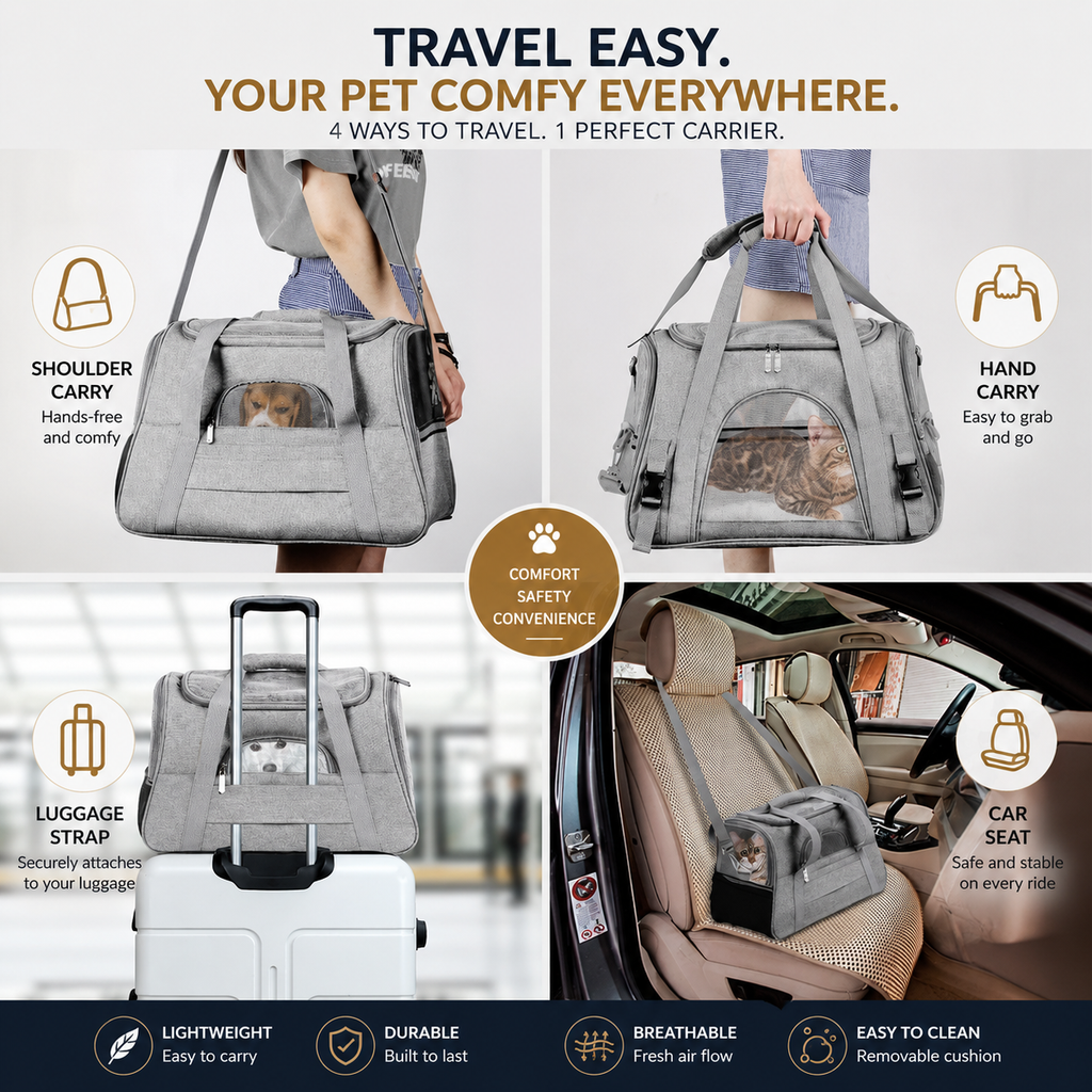 WillsPaw™ TravelNest Carrier